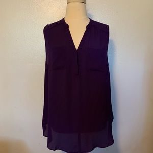 Torrid Purple Sleeveless Tunic